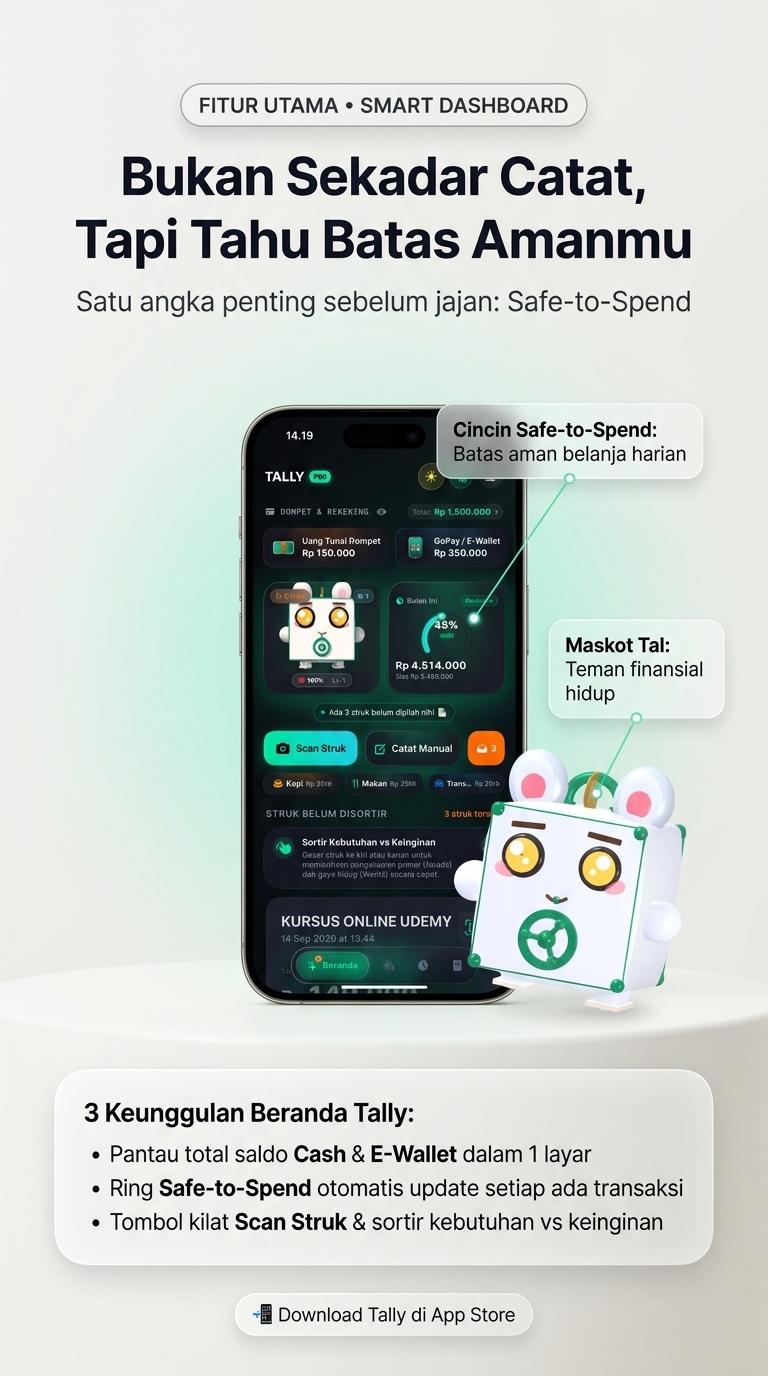 Tally Home Dashboard